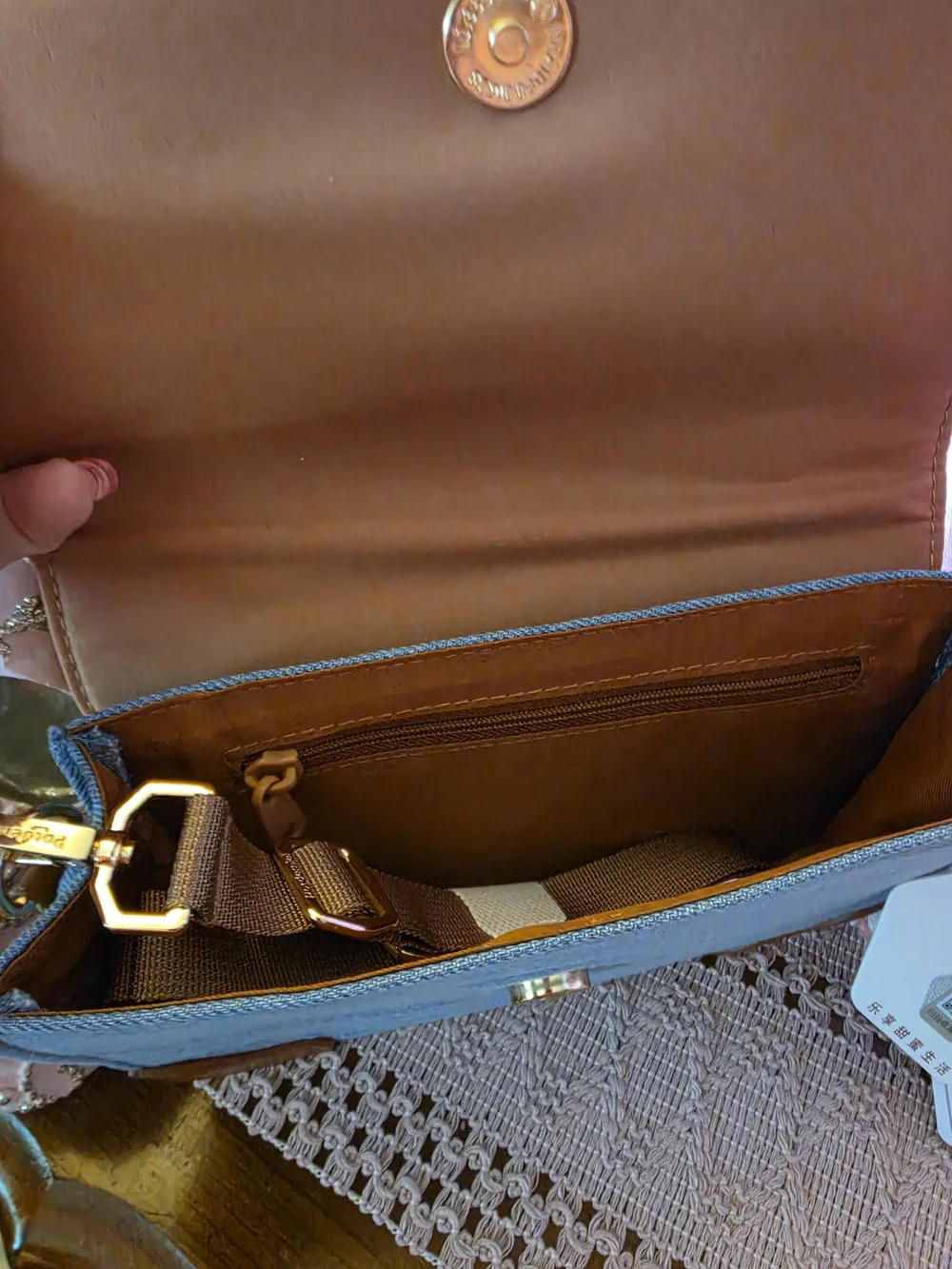 Disney Woody Kids Satchel in Orange, Blue, Brown and White